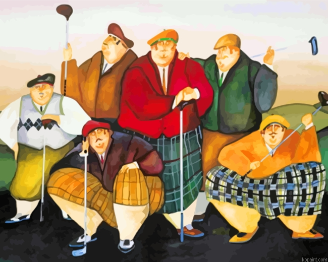 Fat Golfers Painting By Numberss.png