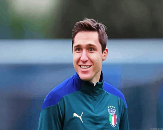 Federico Chisea Cavaliere Footballer Painting By Numberss.png