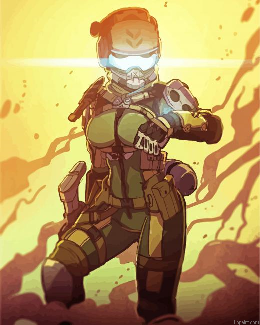 Female Pilot Painting By Numberss.png