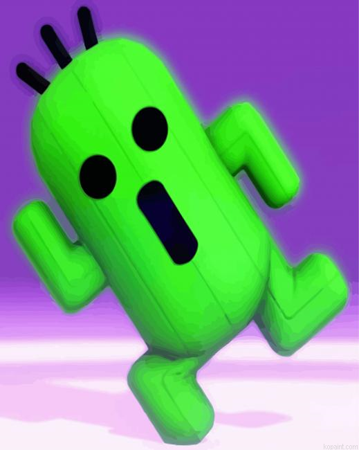 Final Fantasy Cactuar Painting By Numberss.png