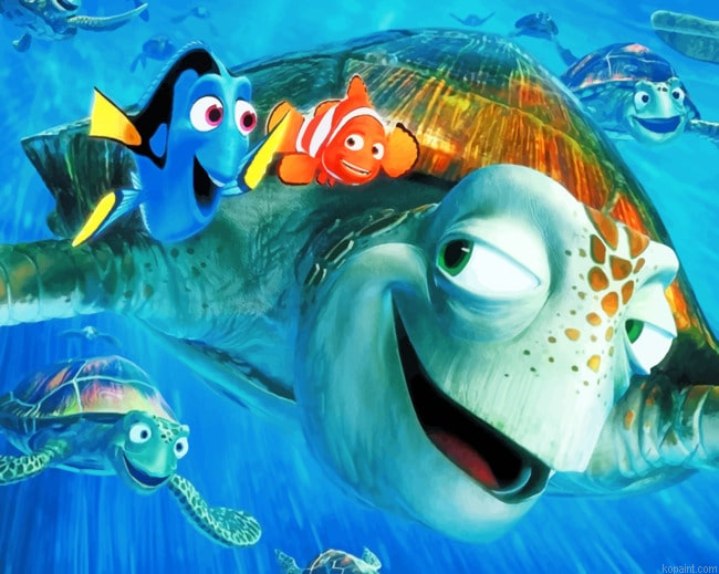 Finding Nemo Disney Painting By Numberss.png