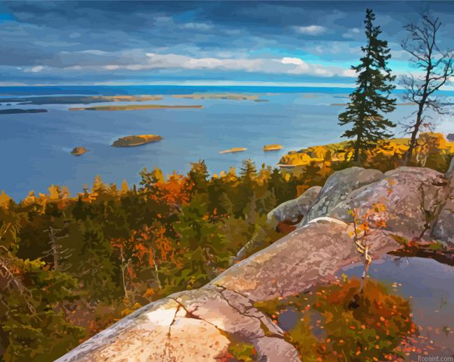 Finland Koli National Park Painting By Numberss.png