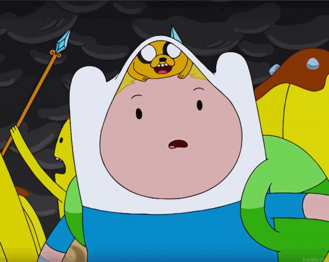 Finn And Jake Animation Painting By Numberss.png