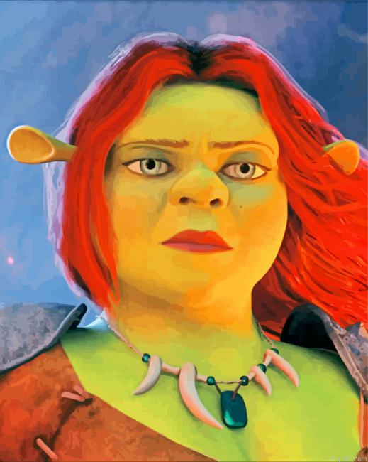 Fiona Shrek Painting By Numberss.png