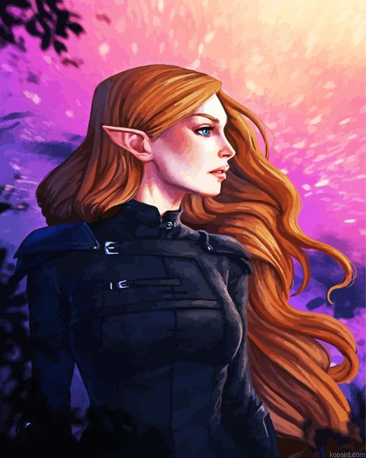 Fire Elf Painting By Numberss.png