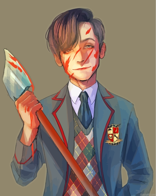 Five Hargreeves Serie Character Art Painting By Numberss.png