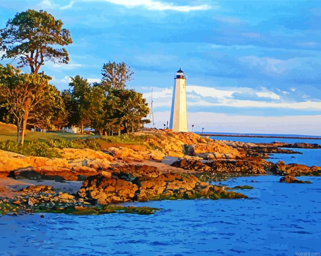 Five Mile Point Lighthouse Connecticut Painting By Numberss.png