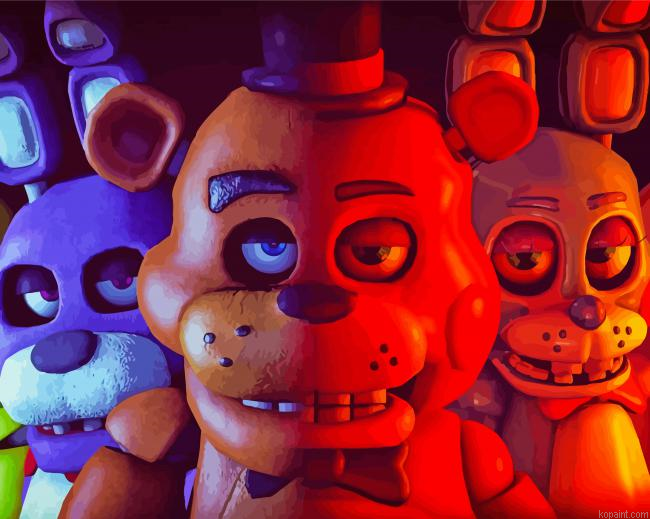 Five Nights At Freddys Painting By Numberss.png