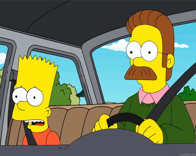 Flanders And Bart Painting By Numberss.png