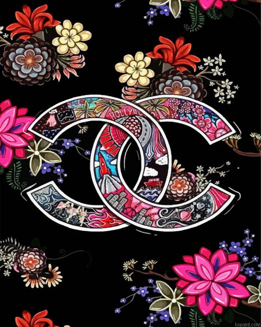 Floral Chanel Paint By Numbers.png
