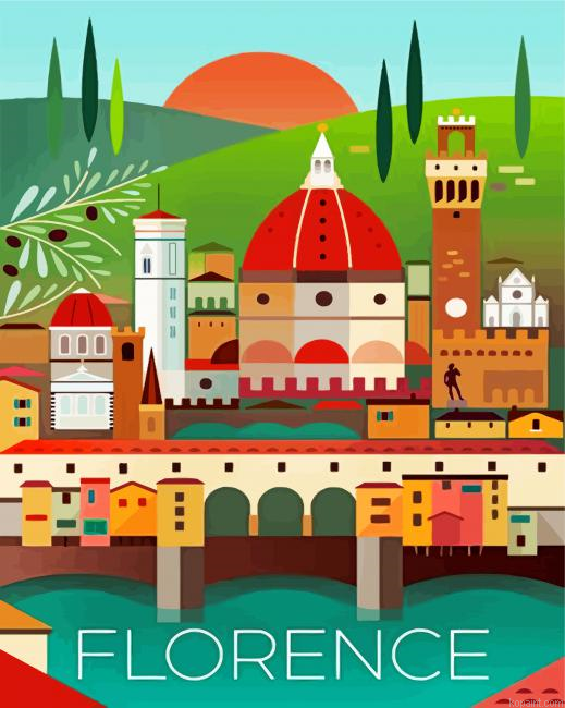 Florence Italy Painting By Numberss.png