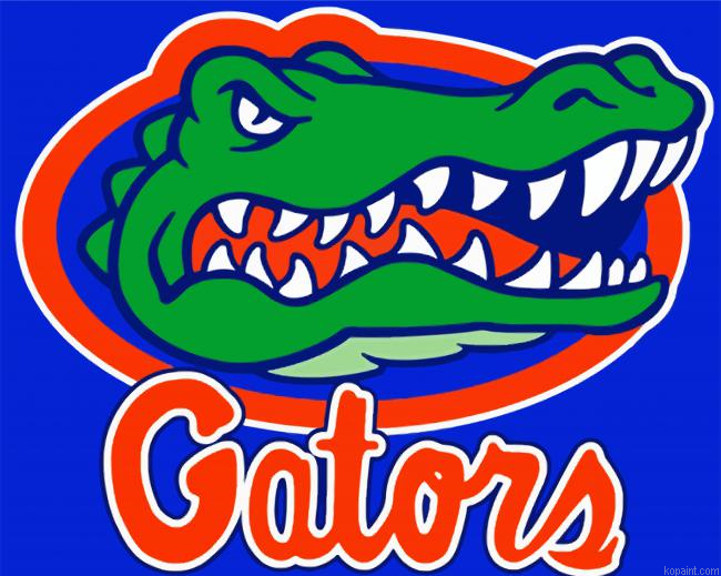 Florida Gators Paint By Numbers