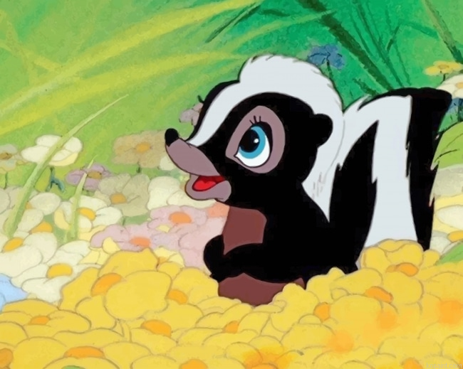 Flower Bambi New Painting By Numberss.png