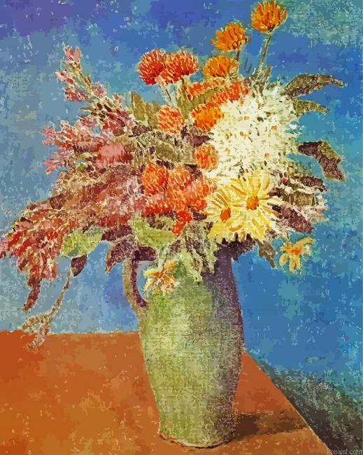 Flower Picasso Painting By Numberss.png