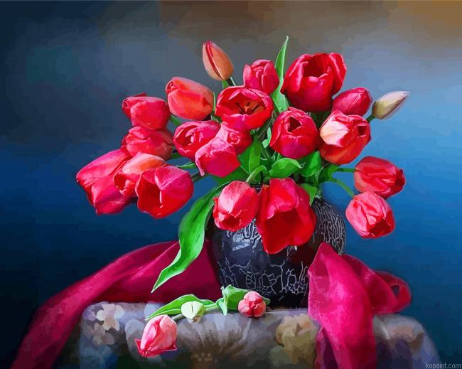 Flower Vintages Painting By Numberss.png