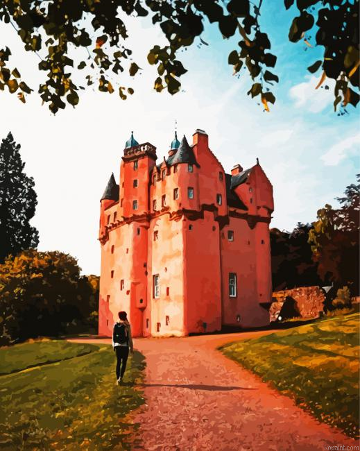 Follow Me To Craigievar Castle Alford Painting By Numberss.png