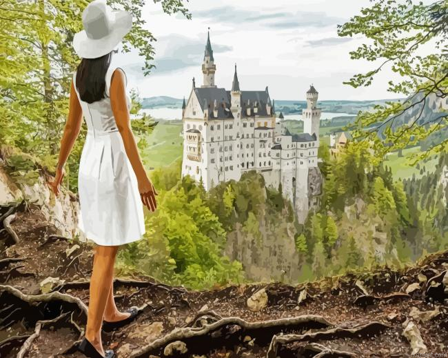 Follow Me To Neuschwanstein Castle In Bavaria Germany Paint By Numbers.png