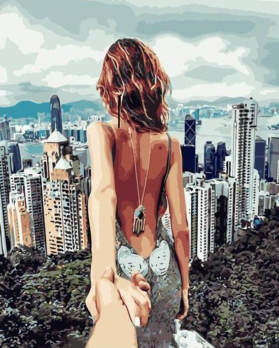 Follow Me To New York Cities Painting By Numberss.png