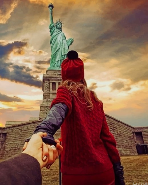 Follow Me To The Statue Of Liberty New Painting By Numberss.png