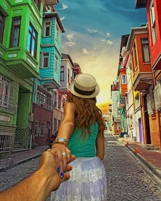Follow Me Wherever I Go New Painting By Numberss.png