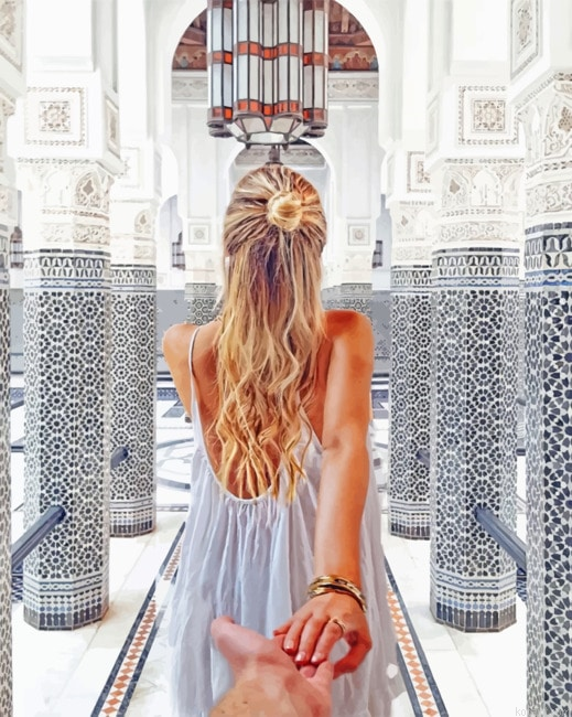 Follow Me To Marrakesh Morocco Women Painting By Numberss.png