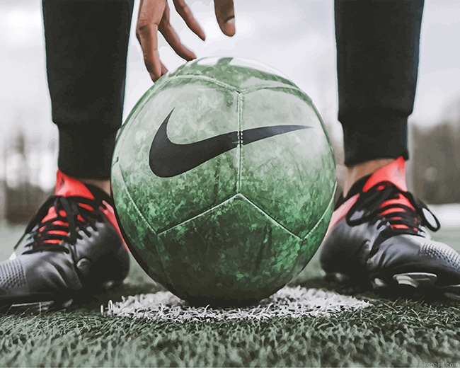Football Nike New Painting By Numberss.png