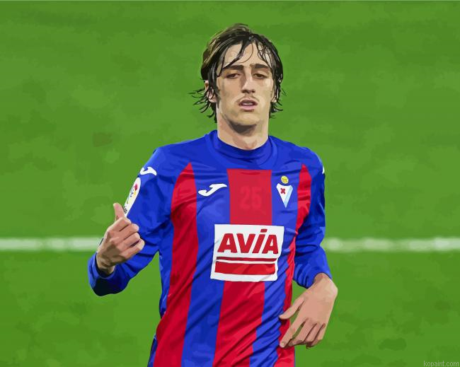 Footballer Gil Bryan Painting By Numberss.png