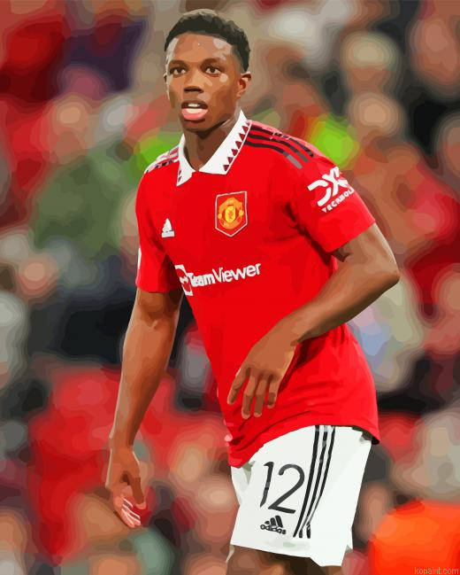 Footballer Tyrell Malacia Painting By Numberss.png