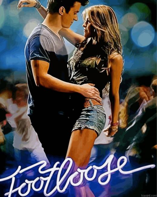 Footloose Poster Painting By Numberss.png