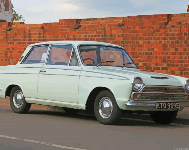 Ford Cortina Car Painting By Numberss.png