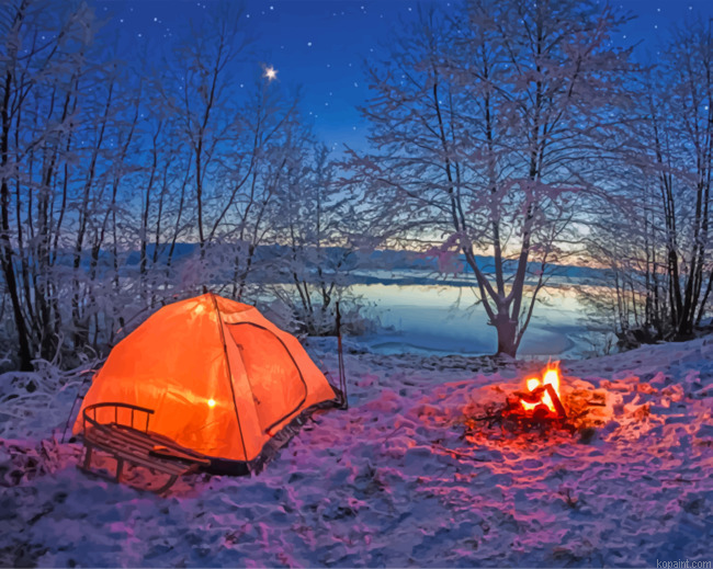 Forest Camp Trip Painting By Numberss.png