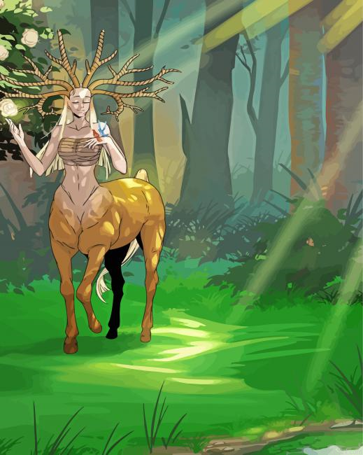 Forest Guardian Painting By Numberss.png