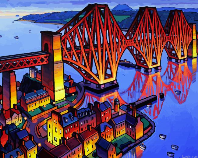 Forth Bridge Painting By Numberss.png
