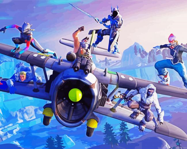 Fortnight Game Painting By Numberss.png