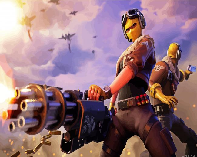 Fortnite Loading Screen Video Game Painting By Numberss.png