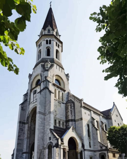 France Annecy Cathedral Painting By Numberss.png
