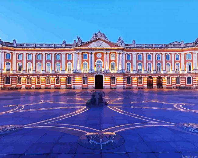 France Capitole De Toulouse Paint By Numbers