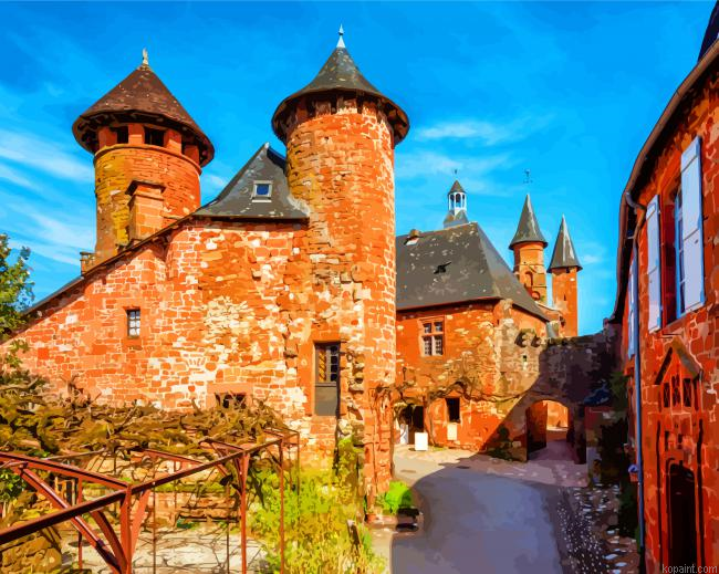 France Collonges La Rouge Painting By Numberss.png