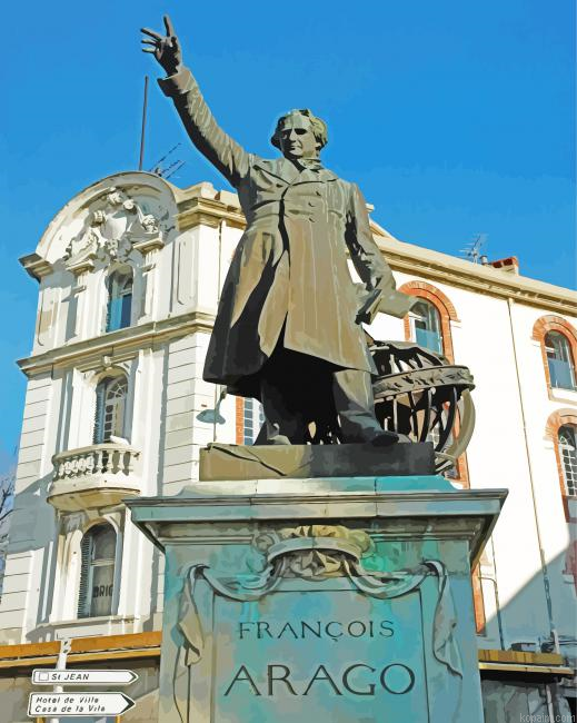 Francois Arago Perpignan Painting By Numberss.png