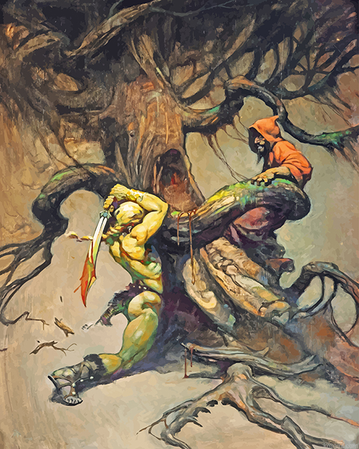 Frank Frazetta Art Work Painting By Numberss.png
