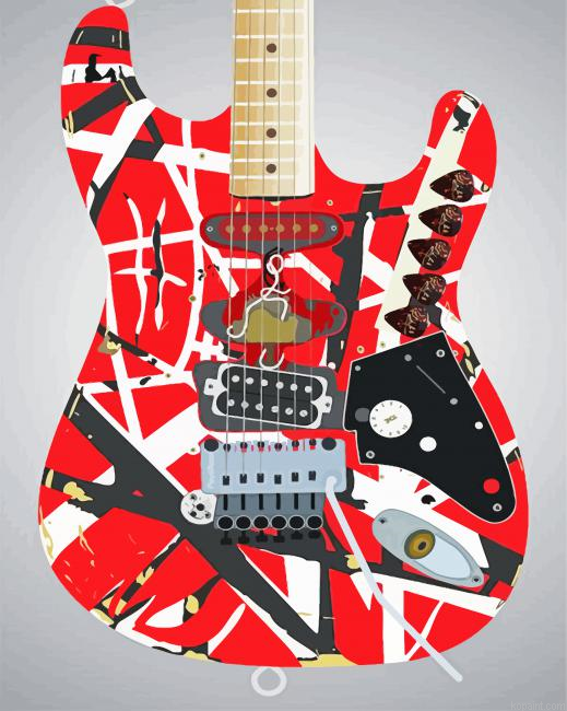 Frankenstrat Electric Guitar Painting By Numberss.png