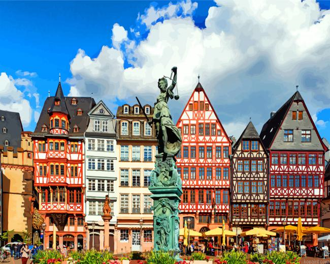 Frankfurt Germany Europe Painting By Numberss.png