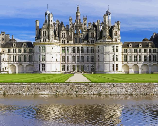 French Chateau In France Painting By Numberss.png