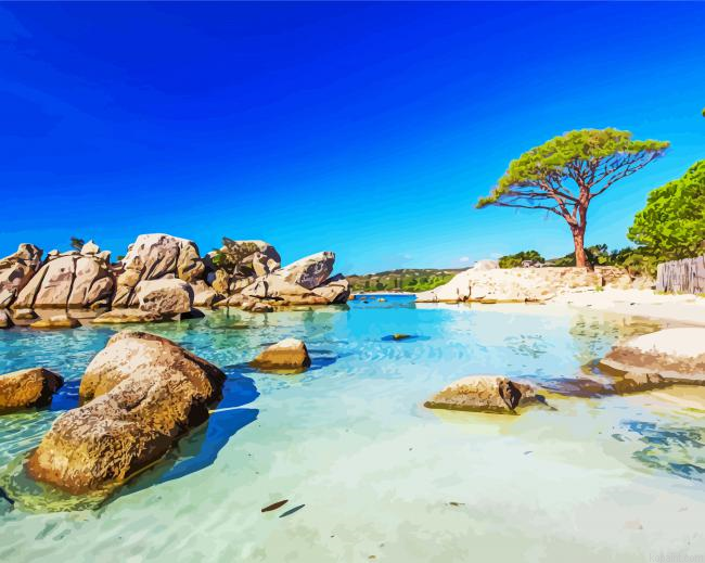 French Island Corsica Painting By Numberss.png