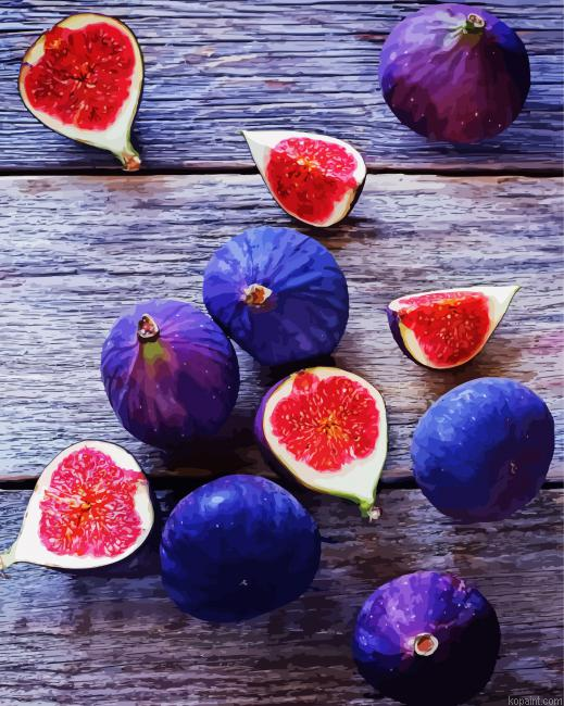 Fresh Figs Fruit Paint By Numbers.png