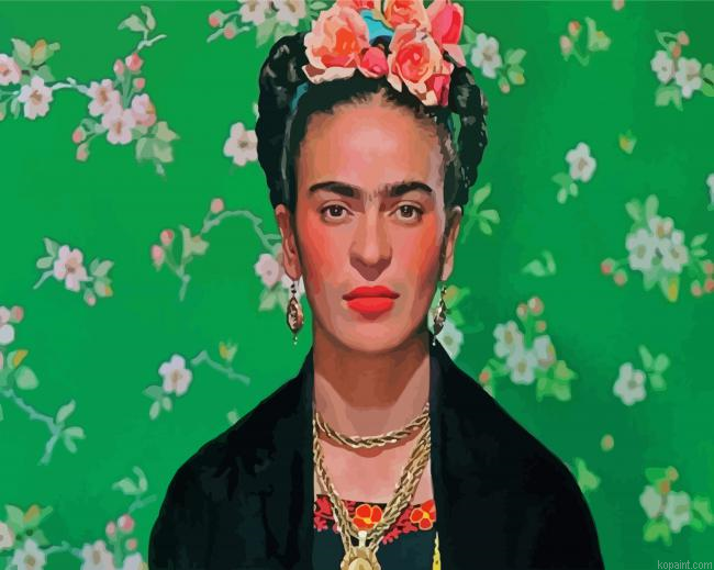 Frida Cahlo Pop Art Painting By Numberss.png