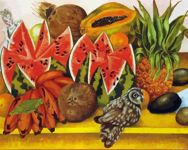 Frida Kahlo Arts Painting By Numberss.png