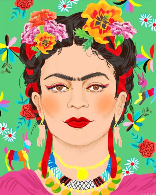 Frida Kahlo Women Paint By Numbers