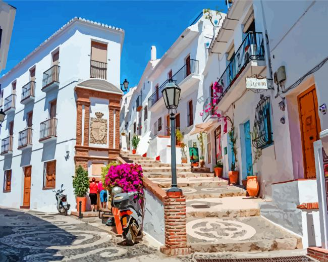 Frigiliana Spain Painting By Numberss.png