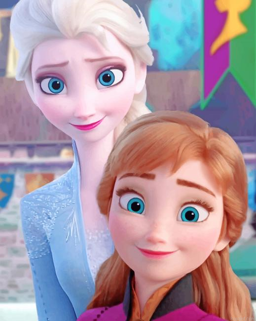 Frozen Disney New Painting By Numberss.png